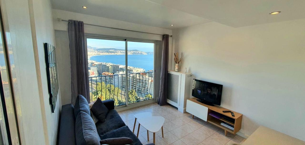 Sea View Apartment Niza Exterior foto