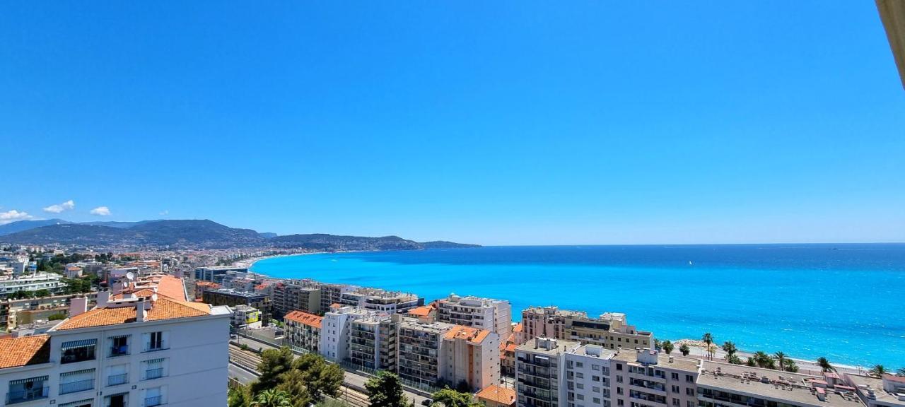 Sea View Apartment Niza Exterior foto