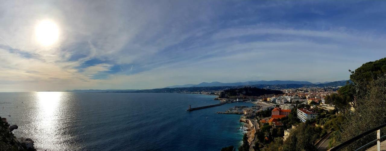 Sea View Apartment Niza Exterior foto
